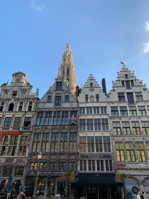 Hippe Studio In Historisch Gebouw In Oude Centrum Antwerpen Eksteriør billede