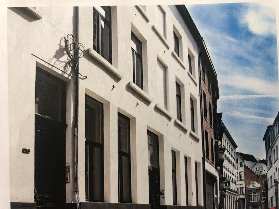 Hippe Studio In Historisch Gebouw In Oude Centrum Antwerpen Eksteriør billede